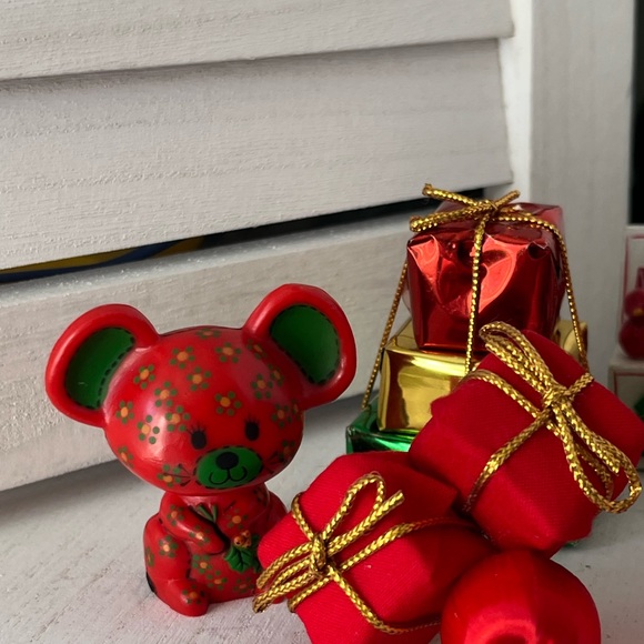 VTG CHRISTMAS ORNAMENTS HOLIDAY - Picture 3 of 12